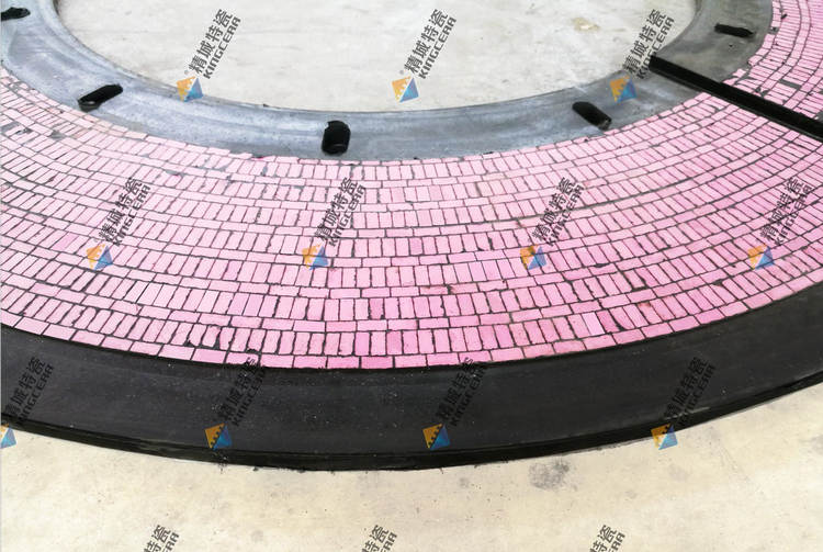 精城耐磨陶瓷立磨磨輥密封環