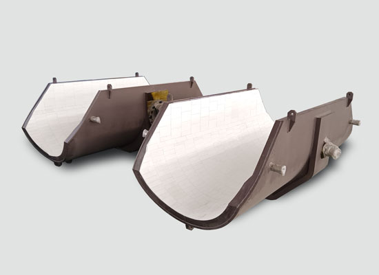 耐磨陶瓷擺動(dòng)溜槽