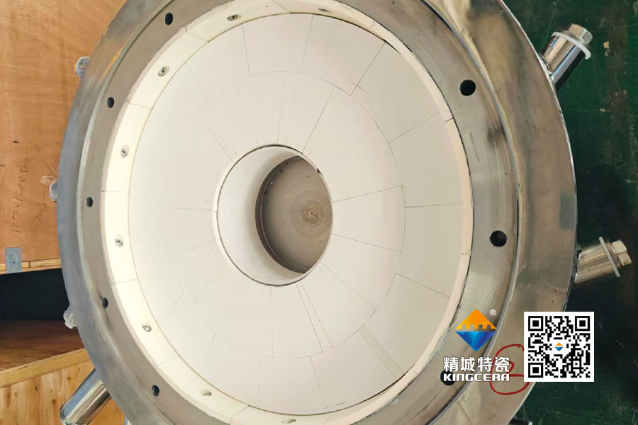 牙膏氣流磨專(zhuān)用ZTA陶瓷內(nèi)襯