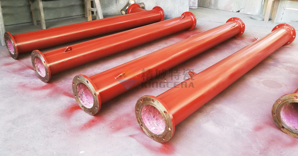 耐磨陶瓷除灰直管 耐磨陶瓷除灰直管